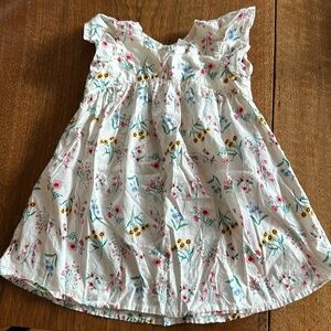 100% cotton floral dress